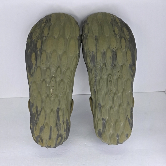 Merrell Hydro Moc Olive Drab Water Shoe Camo Green Croc Sandal Men’s Size 12 main image 4